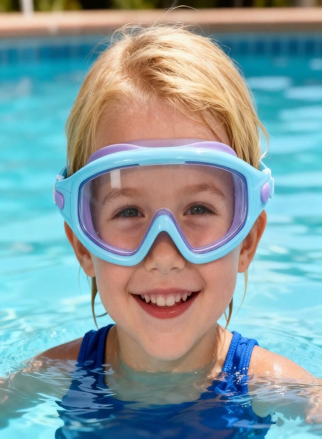 VWretails Kids Swim Masks 55985, Polycarbonate Lenses with Silicone Eyecups and Adjustable Head Strap, Age 3-8 Pack od Any One - Image 5