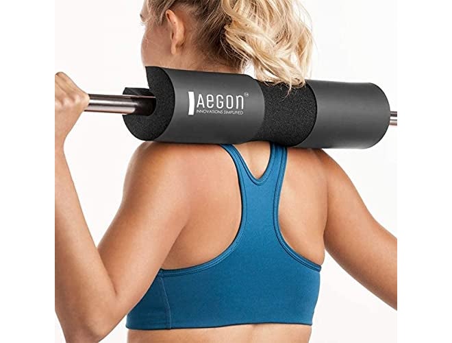 AEGON وسادة باربل | وسادة فوم سميكة للقرفصاء | دعم رفع الأثقال للرقبة والكتف والظهر | وسادات واقية لآلة سميث | القرفصاء والدفع الوركي والانحناءات - Image 1