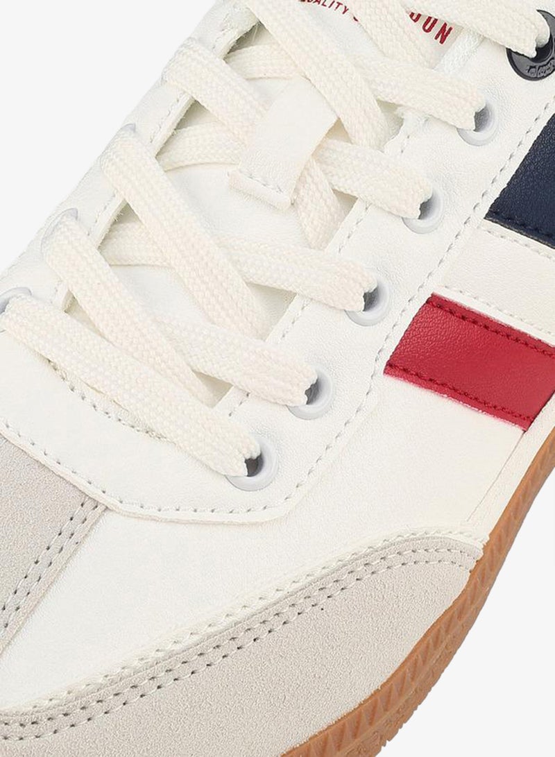 Lee Cooper Panelled Lace-Up Ankle School Sneakers - Image 4