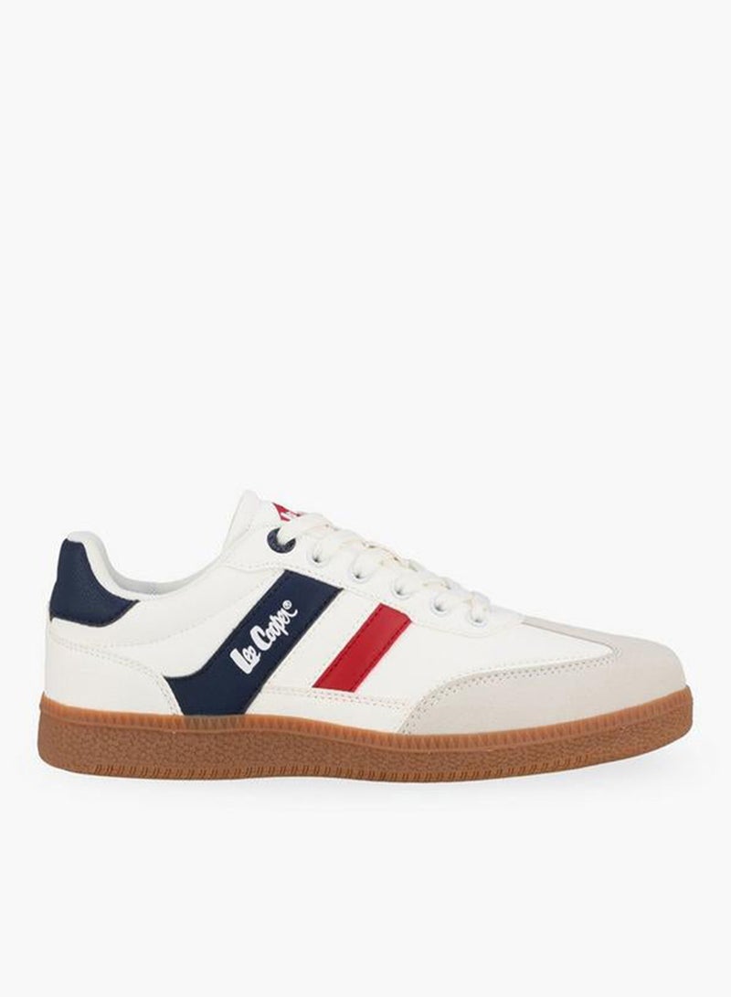 Lee Cooper Panelled Lace-Up Ankle School Sneakers - Image 3