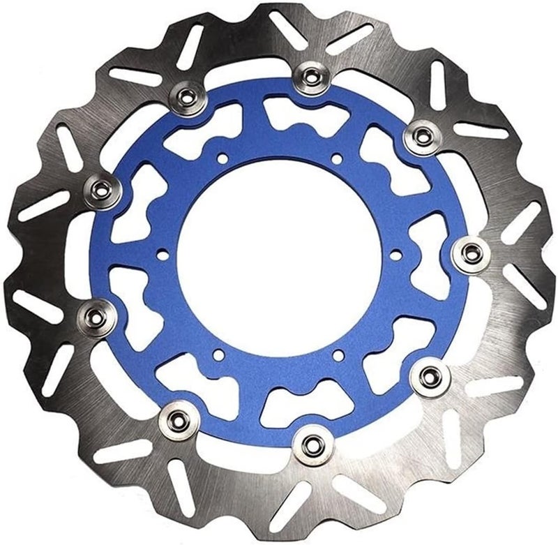 QASULER 320mm Stainless Steel Motorcycle Brake Disk Rotor - Image 1