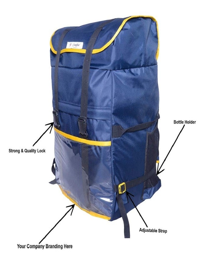 Quaffor Logistics Grocery and Courier Delivery Bag 85 L Backpack (Black) - Image 3