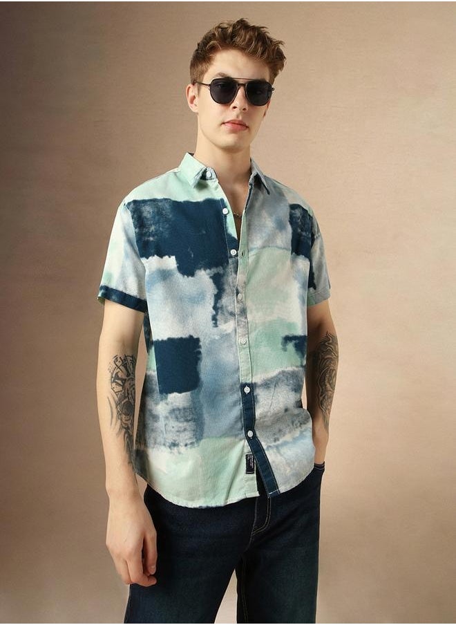 Dennis Lingo Men's Regular Fit Multi-Color Casual Shirt  - Image 2