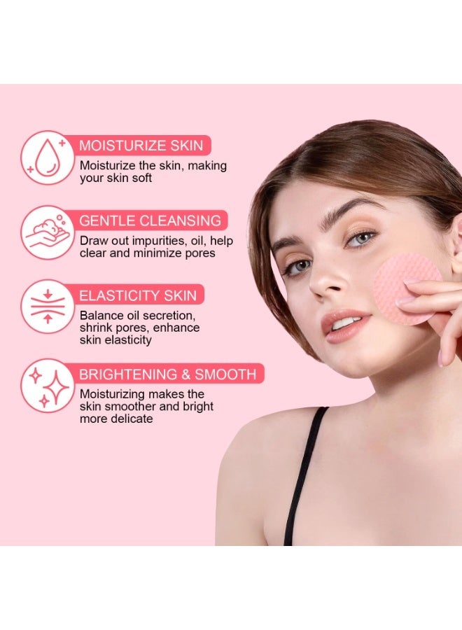 LANEMAY Collagen Gel Toner Pads - cleanses and hydrates the skin, shrinks pores and enhances skin elasticity, and improves skin tone and texture - Image 4