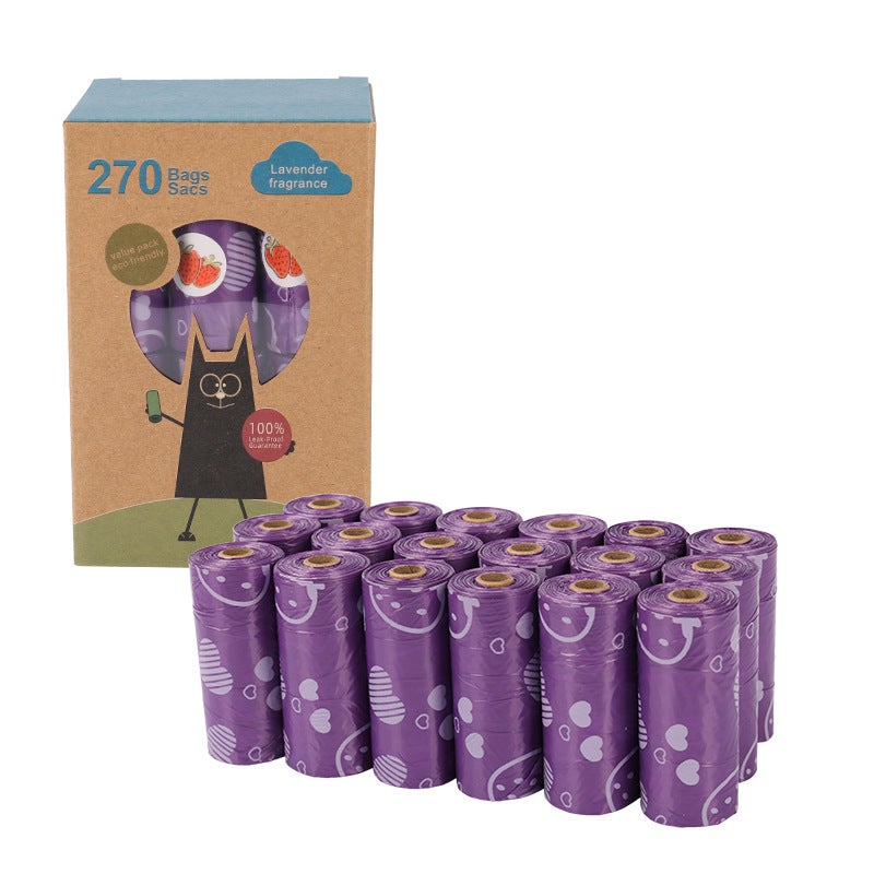 HJ Biodegradable Pet Waste Bags for Outdoor Dog Walking - Image 1
