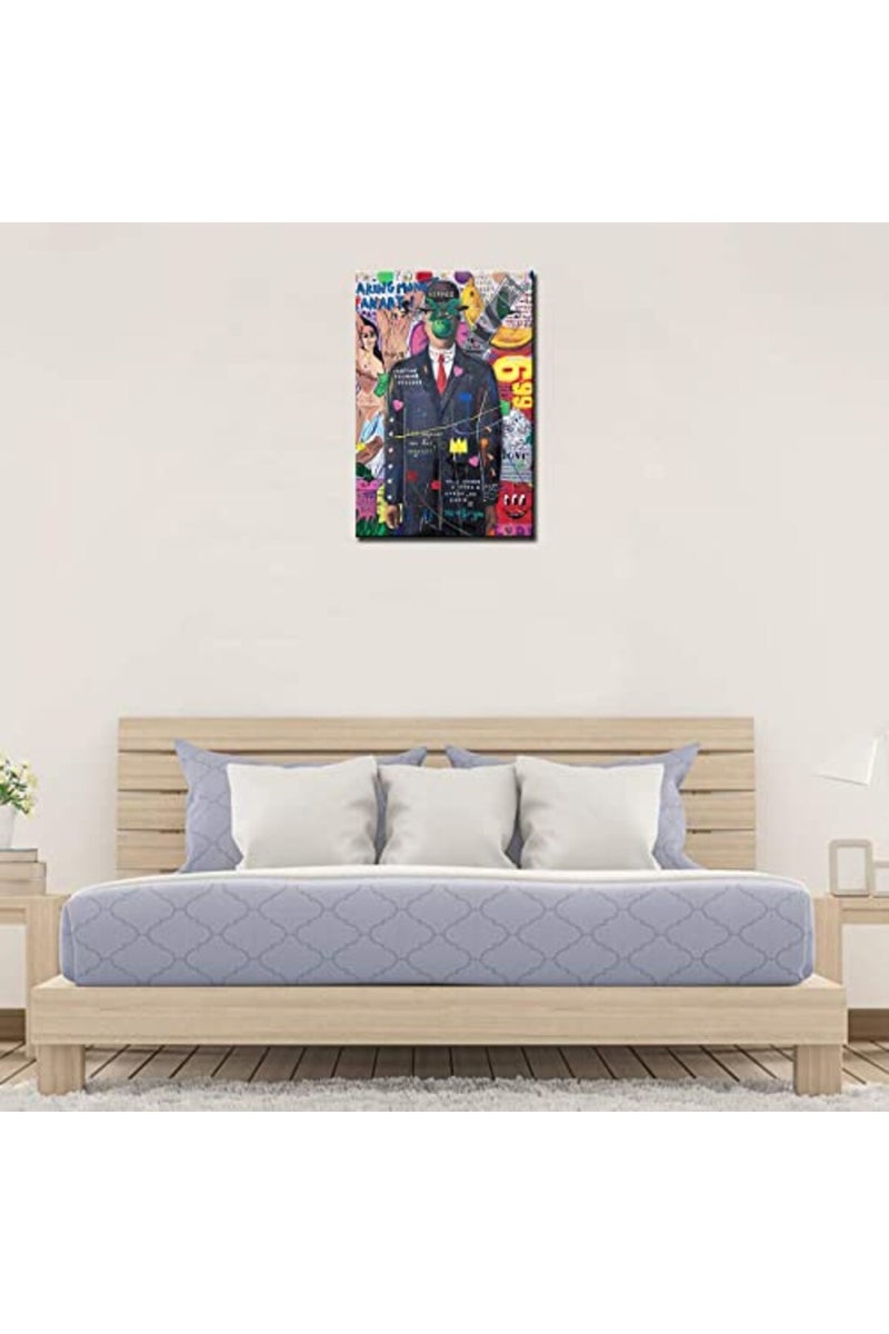Tucocoo Colorful Graffiti Canvas Art - Image 3