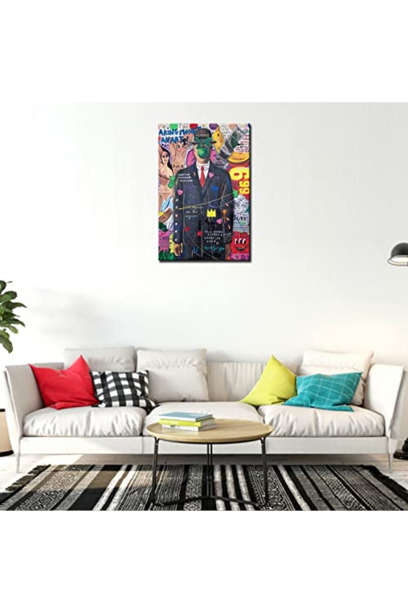 Tucocoo Colorful Graffiti Canvas Art - Image 4