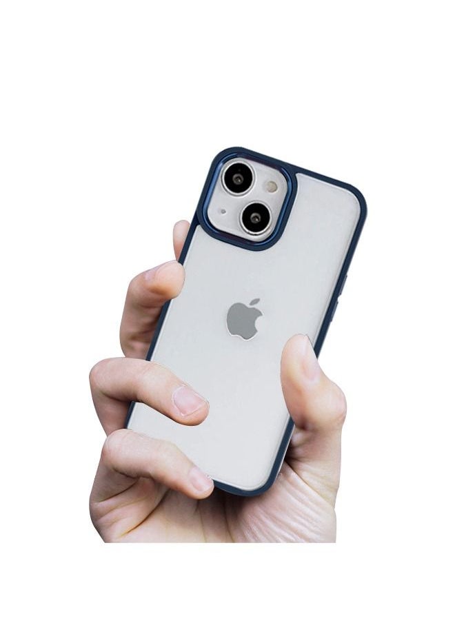 Generic - IPhone 14 Case With Transparent Plating Ring - Image 1