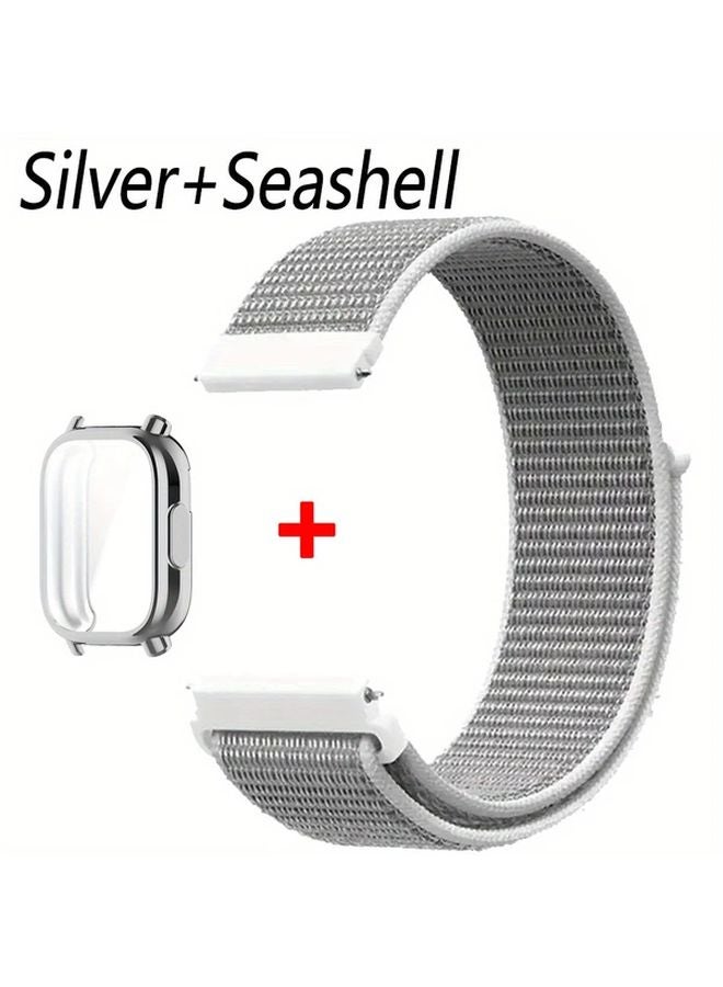 Redmi Watch 5 Lite Smartwatch Seashell Color Nylon Strap Adjustable Scratch Resistant - Image 1