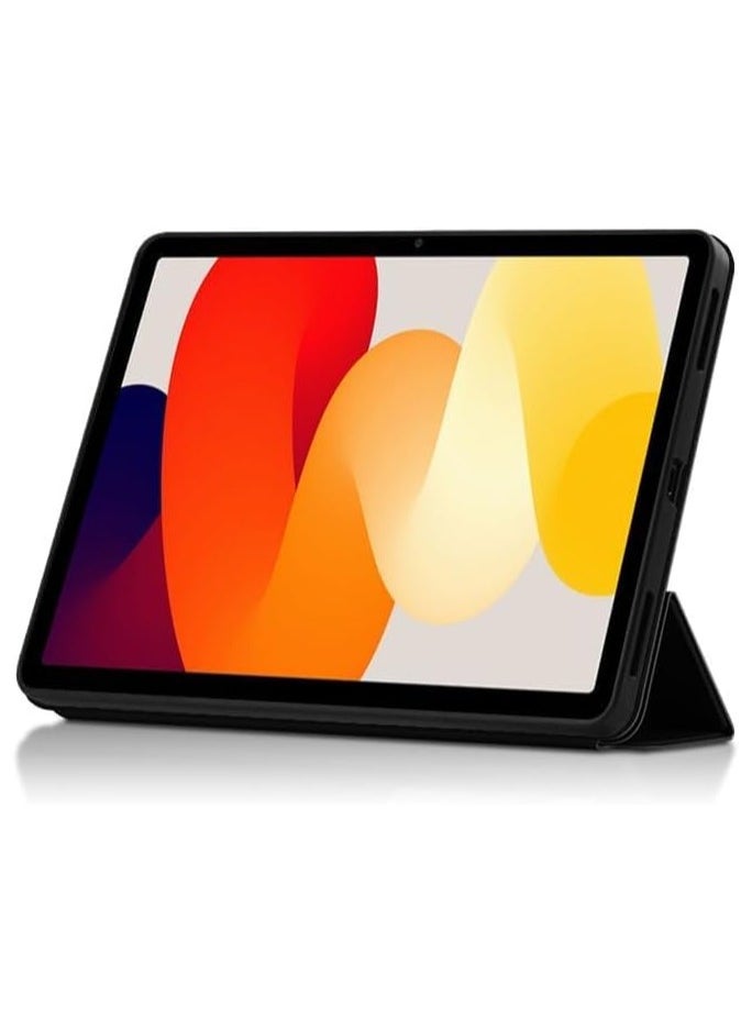 EVO Compatible with Redmi Pad SE 11 Inch 2023 Case Ultra Thin Smart Cover for Redmi Pad SE 11'' Tablet TPU Shell with Auto Wake UP (Black)  - Image 2