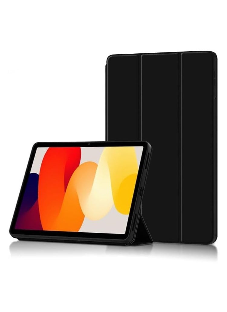 EVO Compatible with Redmi Pad SE 11 Inch 2023 Case Ultra Thin Smart Cover for Redmi Pad SE 11'' Tablet TPU Shell with Auto Wake UP (Black)  - Image 3