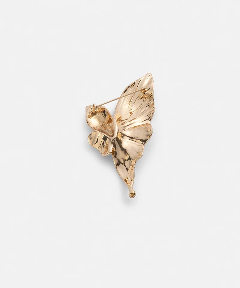 ابيكول Textured Brooch