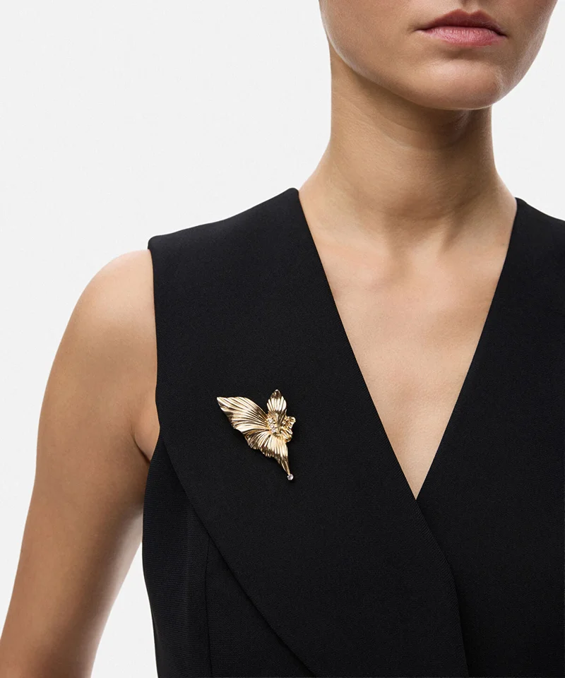 Ipekyol Textured Brooch