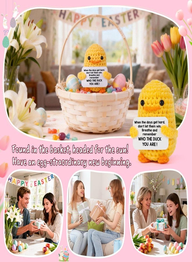 MBL Easter Basket Essentials for Teens - Easter Basket Stuffers Egg Fillers Graduation Emotional Inspirational Support Funny Gag Crochet Duck Gifts for Kids Her Him Colleges Men Coworker Boss - Image 4