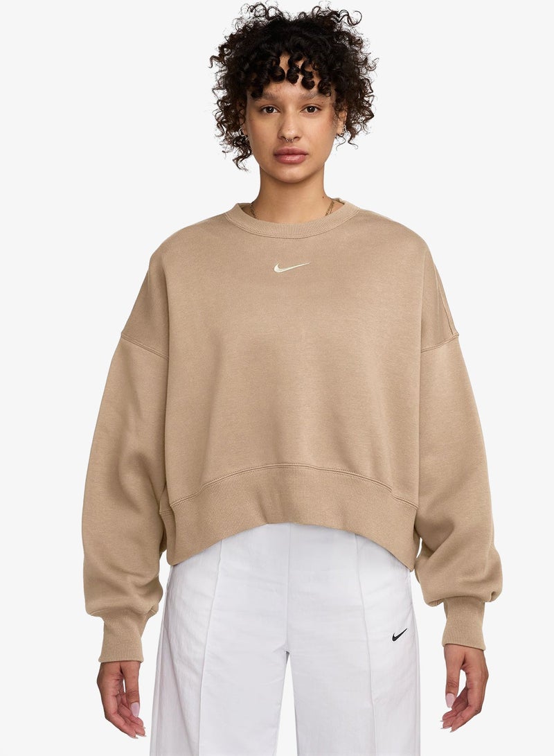 Nike Phoenix Fleece Oversized Sweatshirt - Image 3