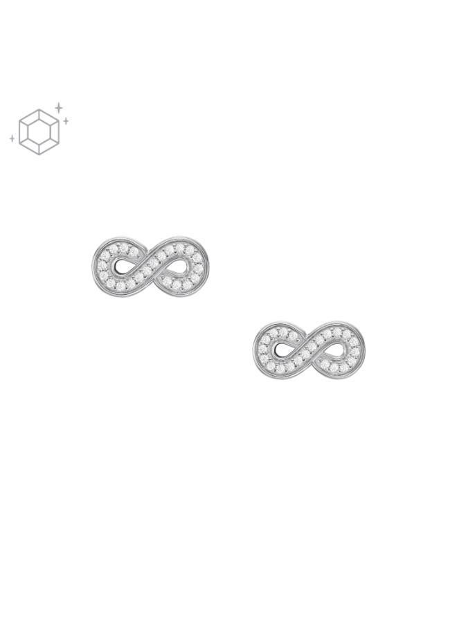 FOSSIL Sterling Silver Stud Earrings - Image 1