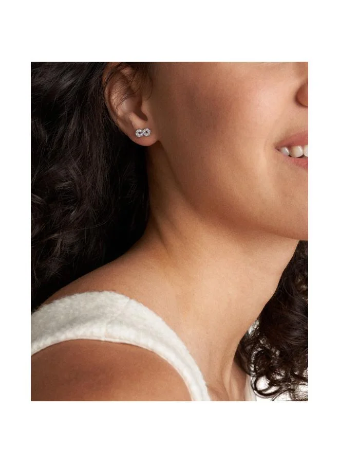 FOSSIL Sterling Silver Stud Earrings