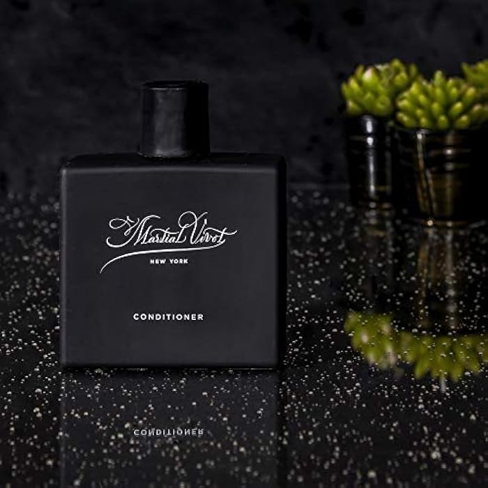 Martial Vivot Men's Certified Organic Hair Conditioner Natural Hair Repairing Formula For All Hair Types Smooths Hydrates and Moisturizes Hair with All Natural Aloe Vera Formula - Image 4