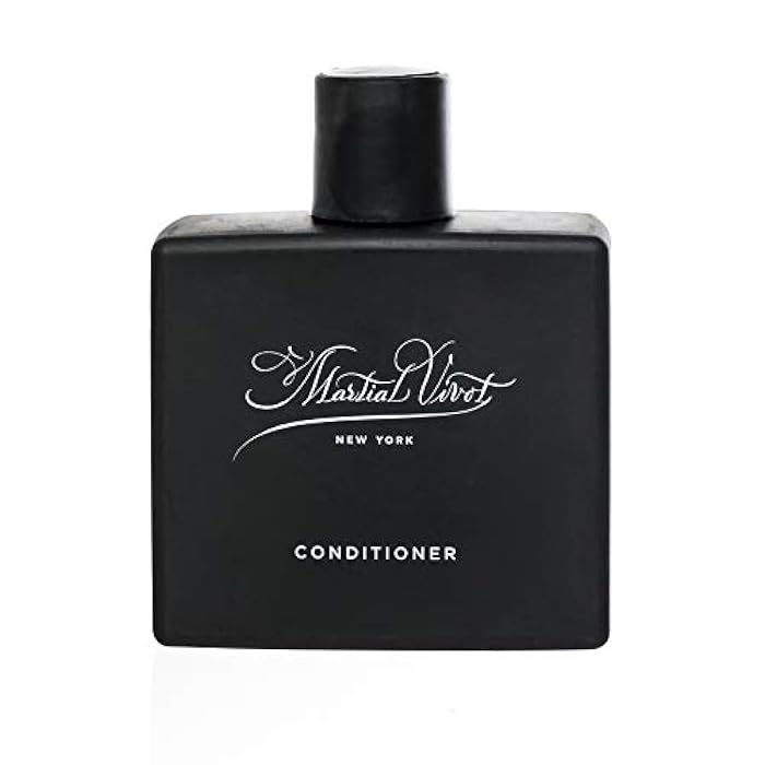 Martial Vivot Men's Certified Organic Hair Conditioner Natural Hair Repairing Formula For All Hair Types Smooths Hydrates and Moisturizes Hair with All Natural Aloe Vera Formula - Image 1