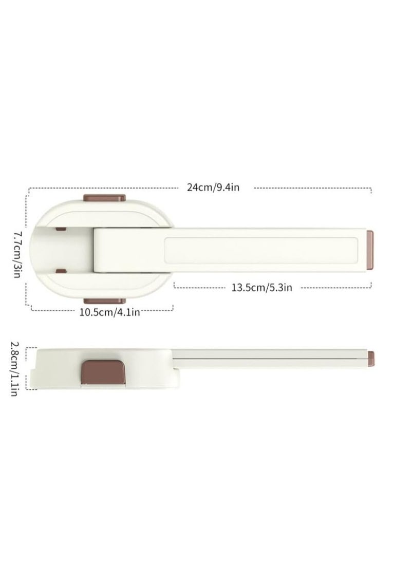 Child Safety Toilet Seat Lock - Prevents Babies and Pets from Opening the Toilet Lid, Easy to Install and Durable, Ideal for Home and Public Spaces