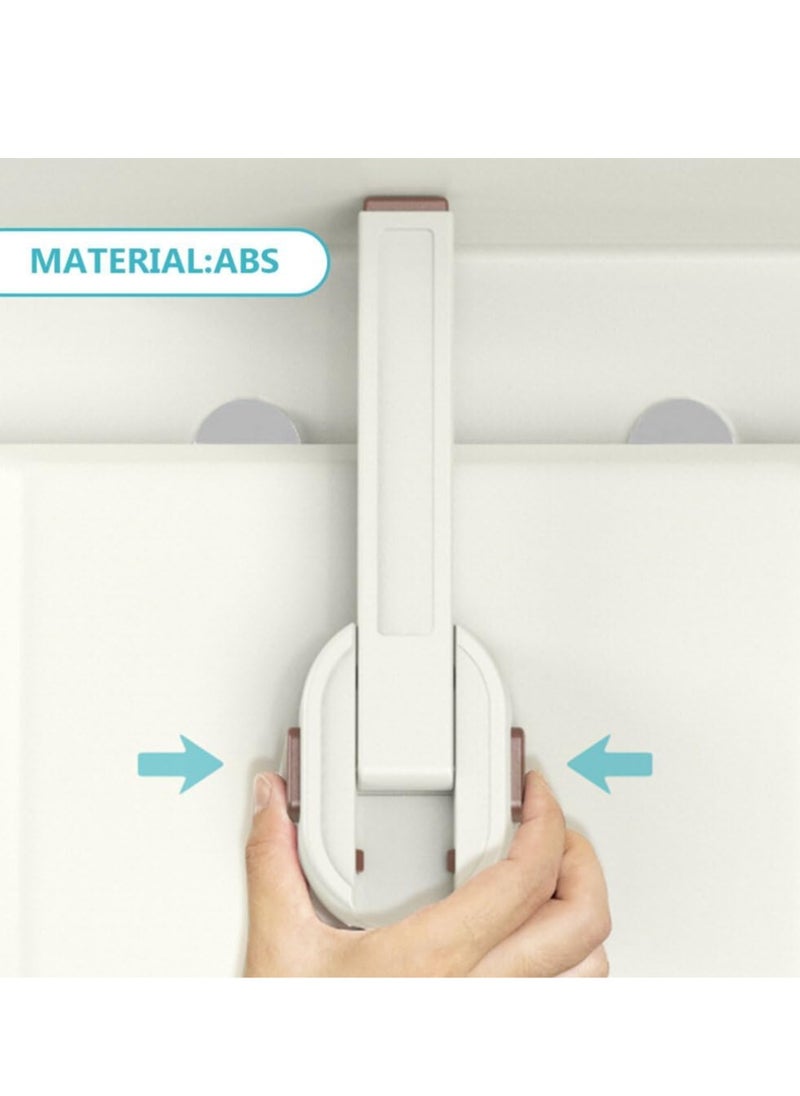 Child Safety Toilet Seat Lock - Prevents Babies and Pets from Opening the Toilet Lid, Easy to Install and Durable, Ideal for Home and Public Spaces