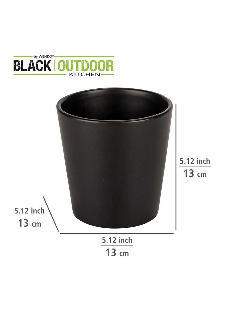 Wenko Kuro Ceramic Herb Pot 13 X 13 X 13 Cm - Image 3