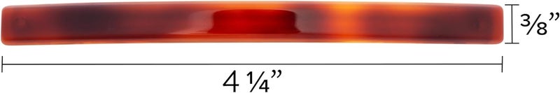 France Luxe Tortoise Long & Skinny Barrette - Image 2