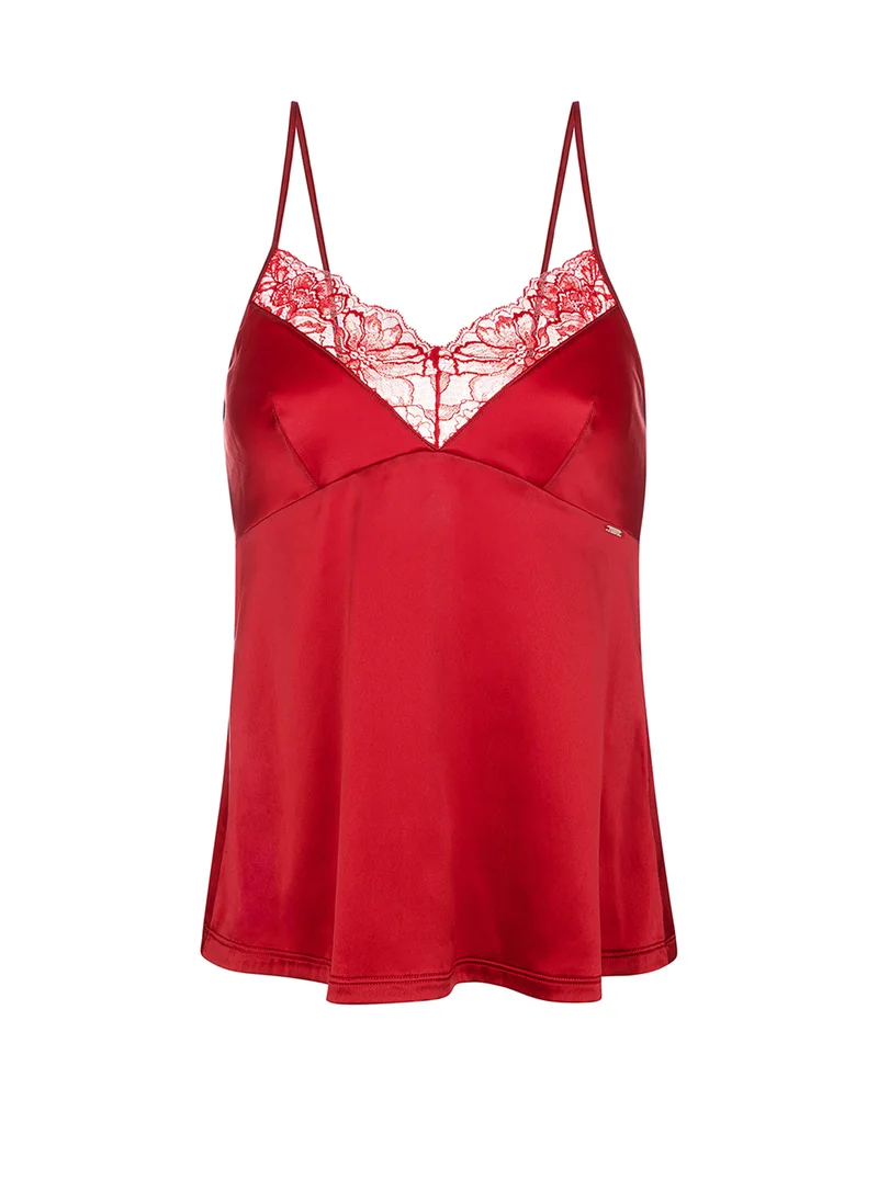 دورينا Lace Hem Cami Top