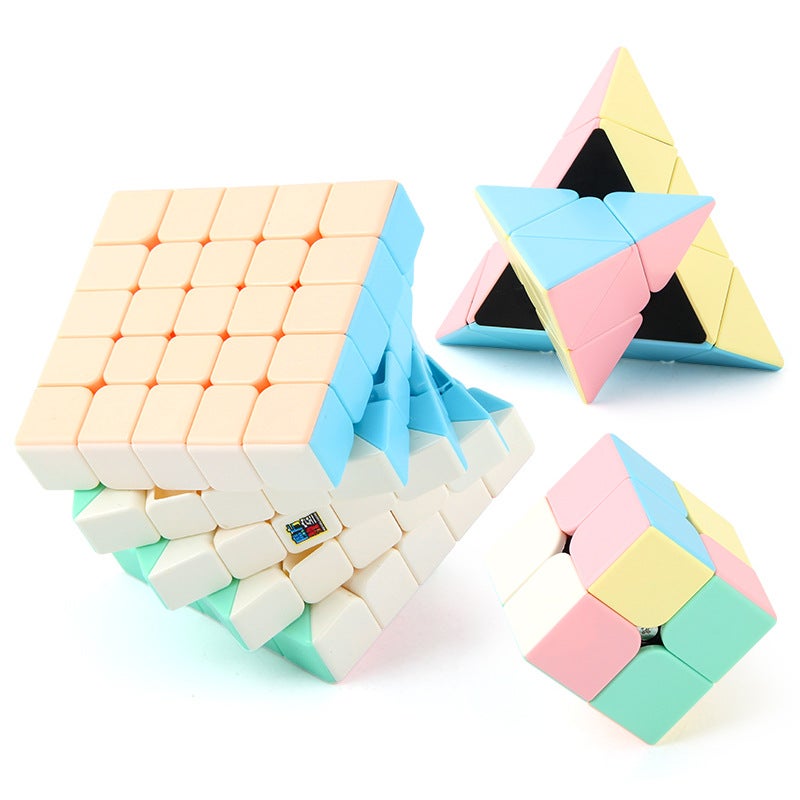 [Magic Dragon Rubik'S Cube] Magic Culture Magnetic Rubik'S Cube 2345 Order Pyramid Macaron Rubik'S Cube - Image 5