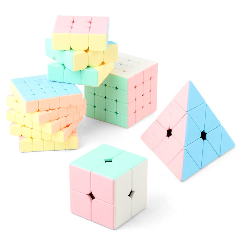 [Magic Dragon Rubik'S Cube] Magic Culture Magnetic Rubik'S Cube 2345 Order Pyramid Macaron Rubik'S Cube - Image 3