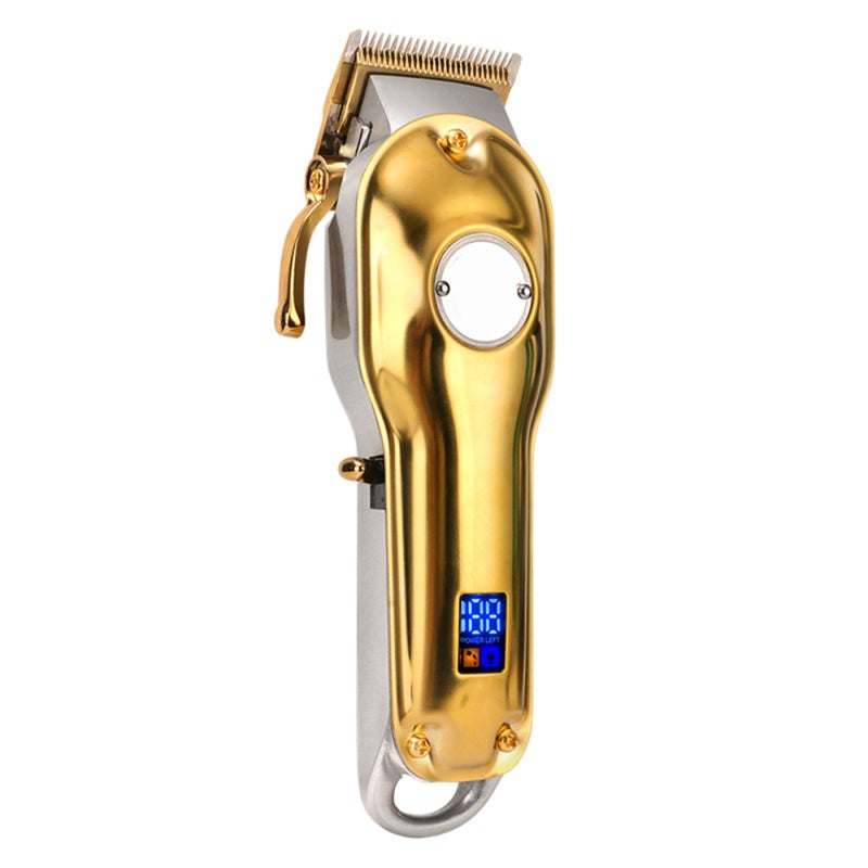 Rechargeable Hair Clipper Compatible with Clipper Combs - Gentle on Hair and Skin Portable Trimmer with 4 Combs for Precise Trimming - Aluminum Alloy Hair Styling Tool for Professional Salon and Home - Image 1