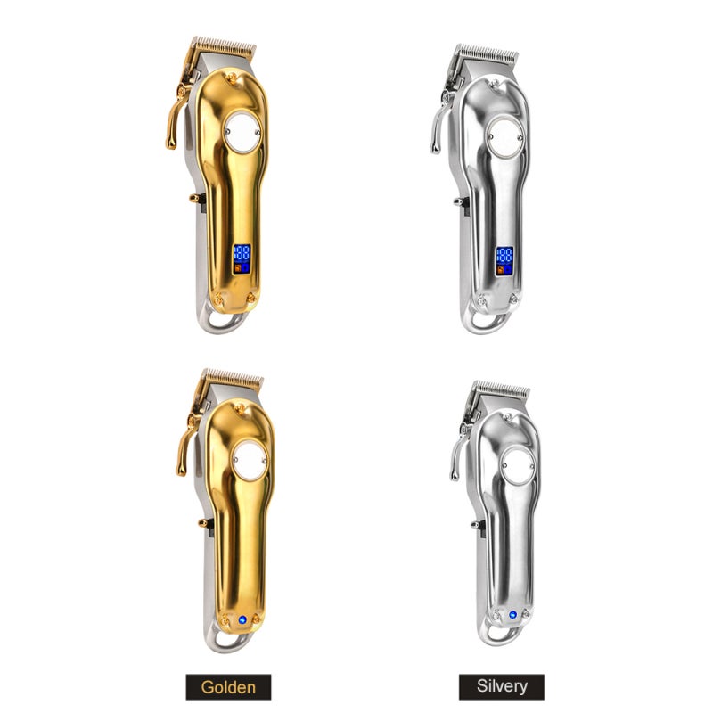 Rechargeable Hair Clipper Compatible with Clipper Combs - Gentle on Hair and Skin Portable Trimmer with 4 Combs for Precise Trimming - Aluminum Alloy Hair Styling Tool for Professional Salon and Home - Image 5