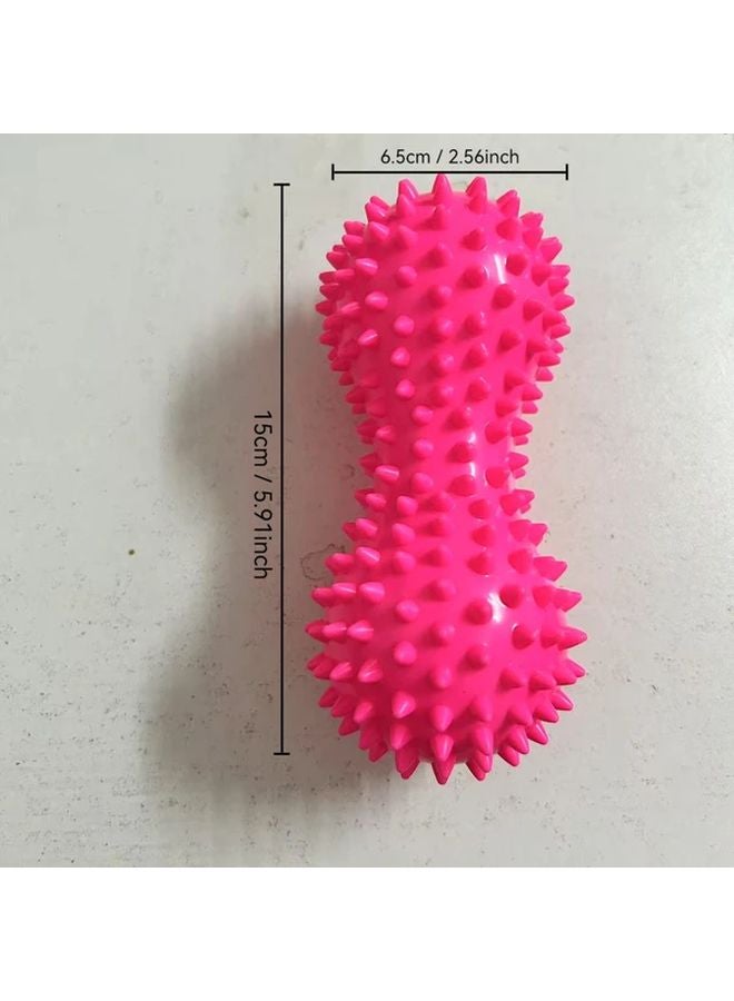 كرة تدليك العضلات الحمراء لليوجا بتصميم محمول يعزز الدورة الدموية - Image 3
