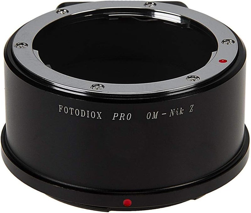 Fotodiox Pro Lens Mount Adapter Compatible with Olympus OM 35mm Film Lenses to Nikon Z-Mount Cameras - Image 1