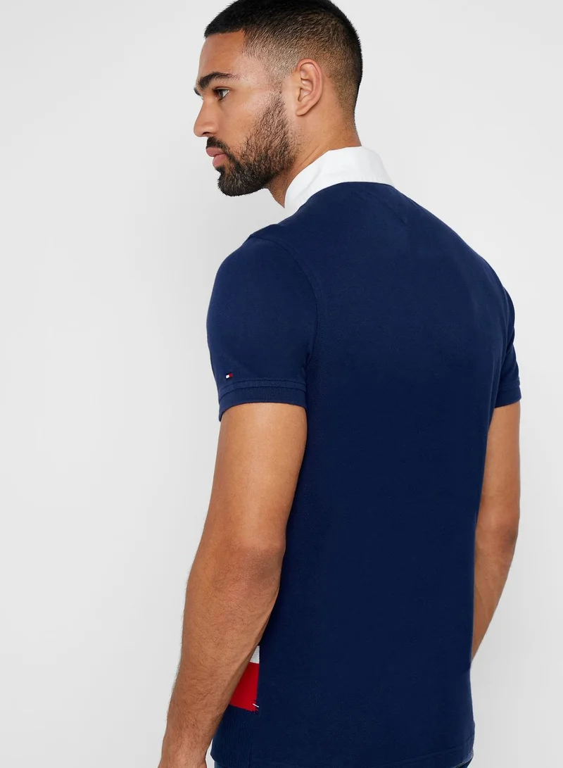 TOMMY HILFIGER Knitted Stripes Polo