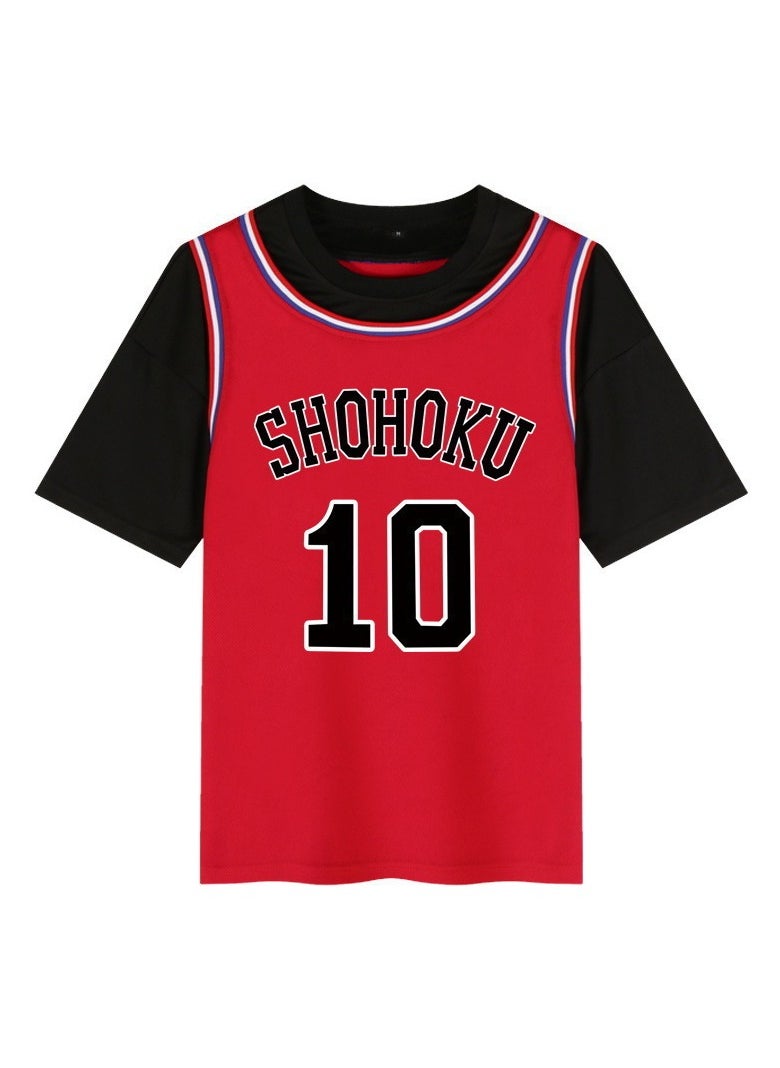 KUYING New Slam Dunk Casual Loose Short Sleeve  - Image 1