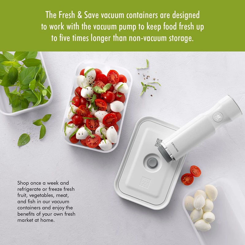 زويلينج Zwilling Fresh & Save 3-PC أحجام متنوعة للأغذية حاوية الحاوية الحاوية الحاوية BPA خالية - Image 4