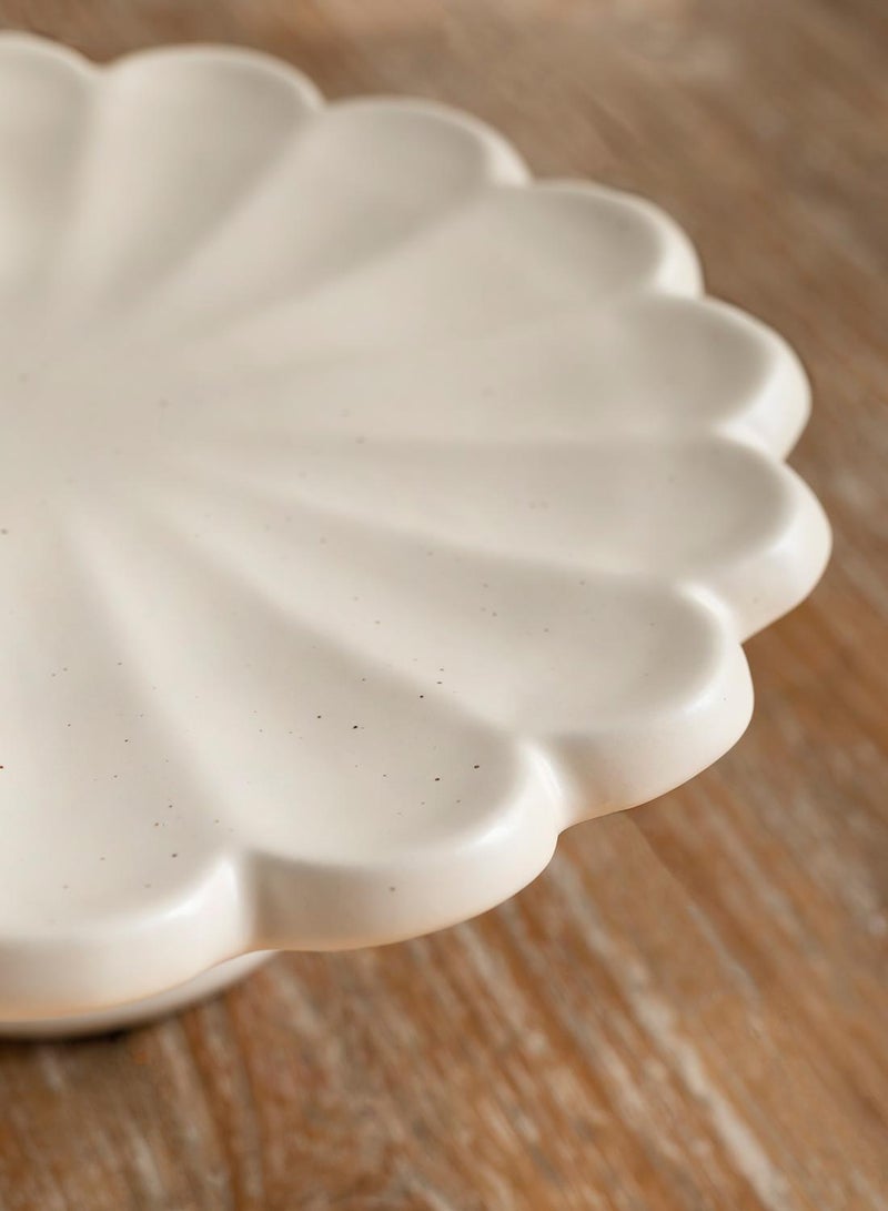 Curate Home Zahra Ceramic Cake Stand - Image 3