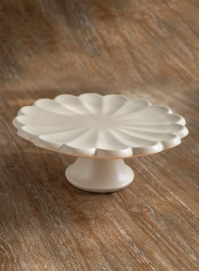Curate Home Zahra Ceramic Cake Stand