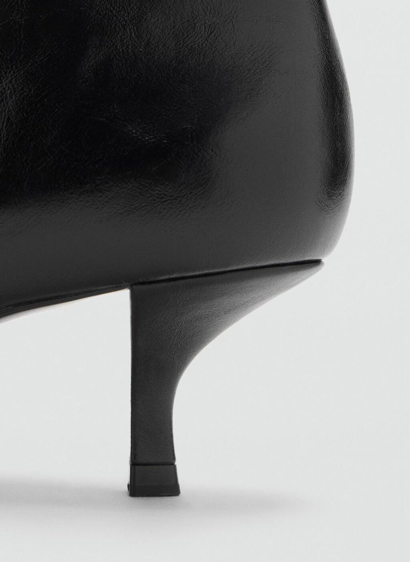 مانجو بوت للكاحل بكعب رفيع مدبب - Image 3