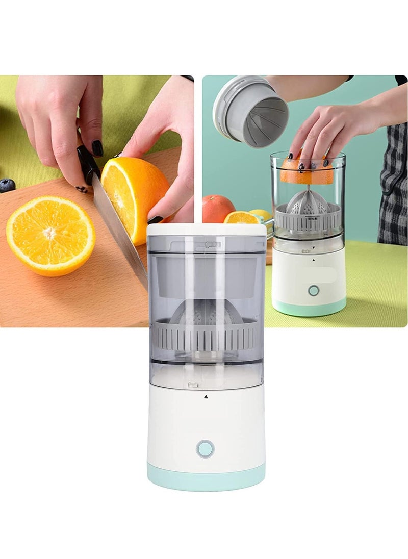 Electric Citrus Juicer, Hands-Free Portable USB Charging Powerful Electric Juicer Cordless Fruit Juicer