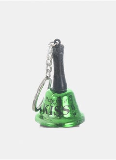 Akher el Ankoud Shiny Metal Small Hand Bell Key Chain Keychain(KISS)  - Image 2