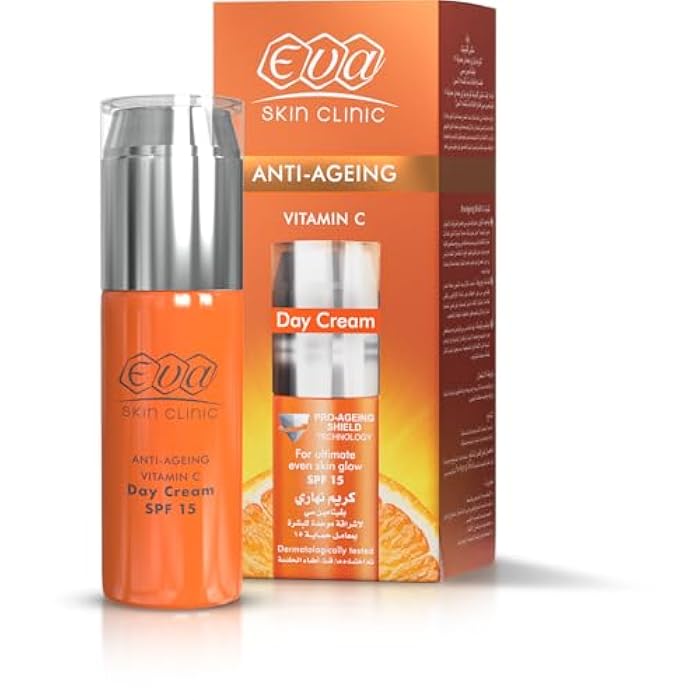 Eva Skin Clinic Vitamin C Day Cream For Ultimate Even Skin Glow (SPF 15) 50 Ml - Image 1