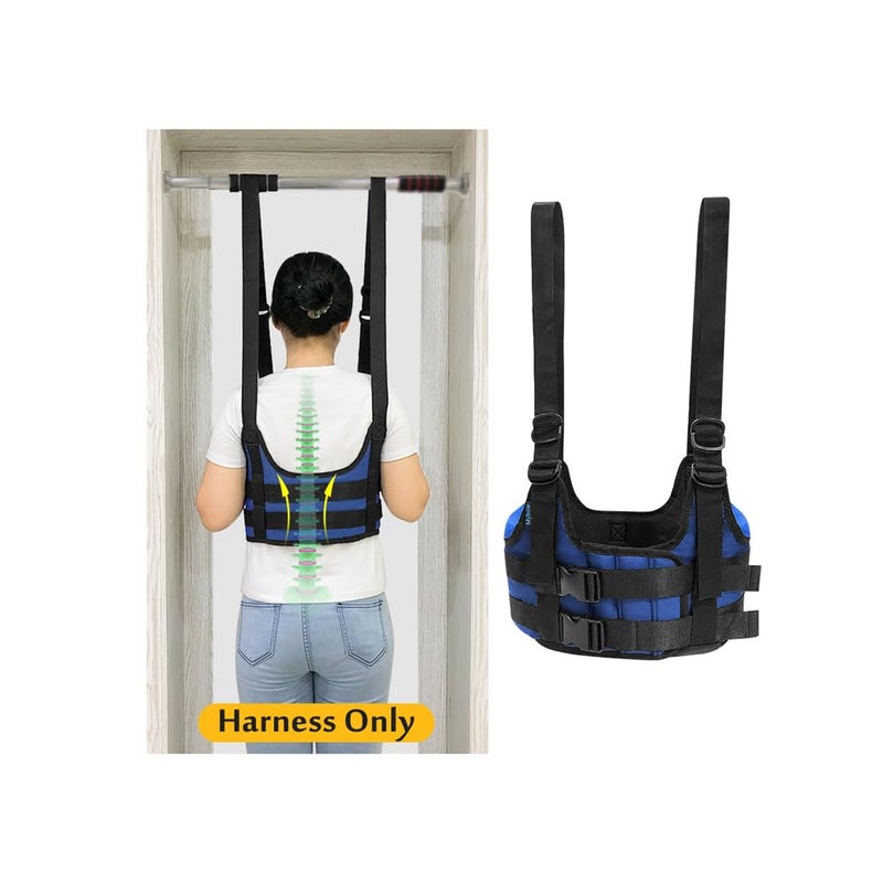 Mybow Back Stretcher, Lumbar Traction Device, Spine Decompression Belt for Pain Relief, Spinal Back Stretcher Belt, Thoracic Spinal Decompression Harness, Portable Stretching Device (Medium) - Image 1