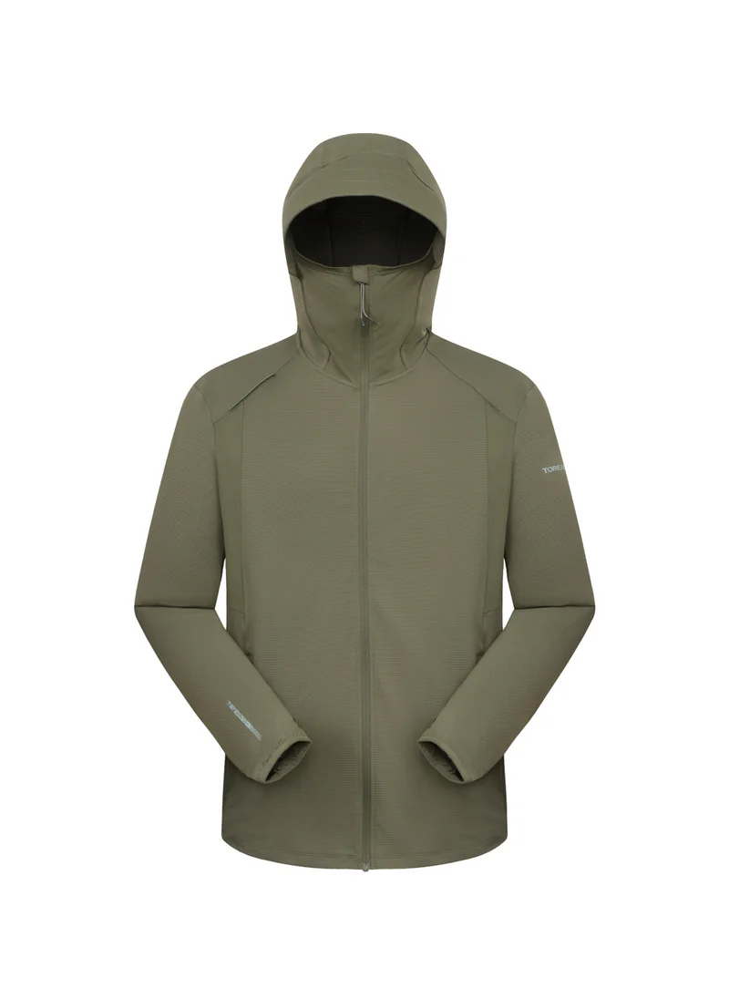TOREAD Men's Knitted Sun Protection Jacket - Lightweight, Breathable, UPF50+