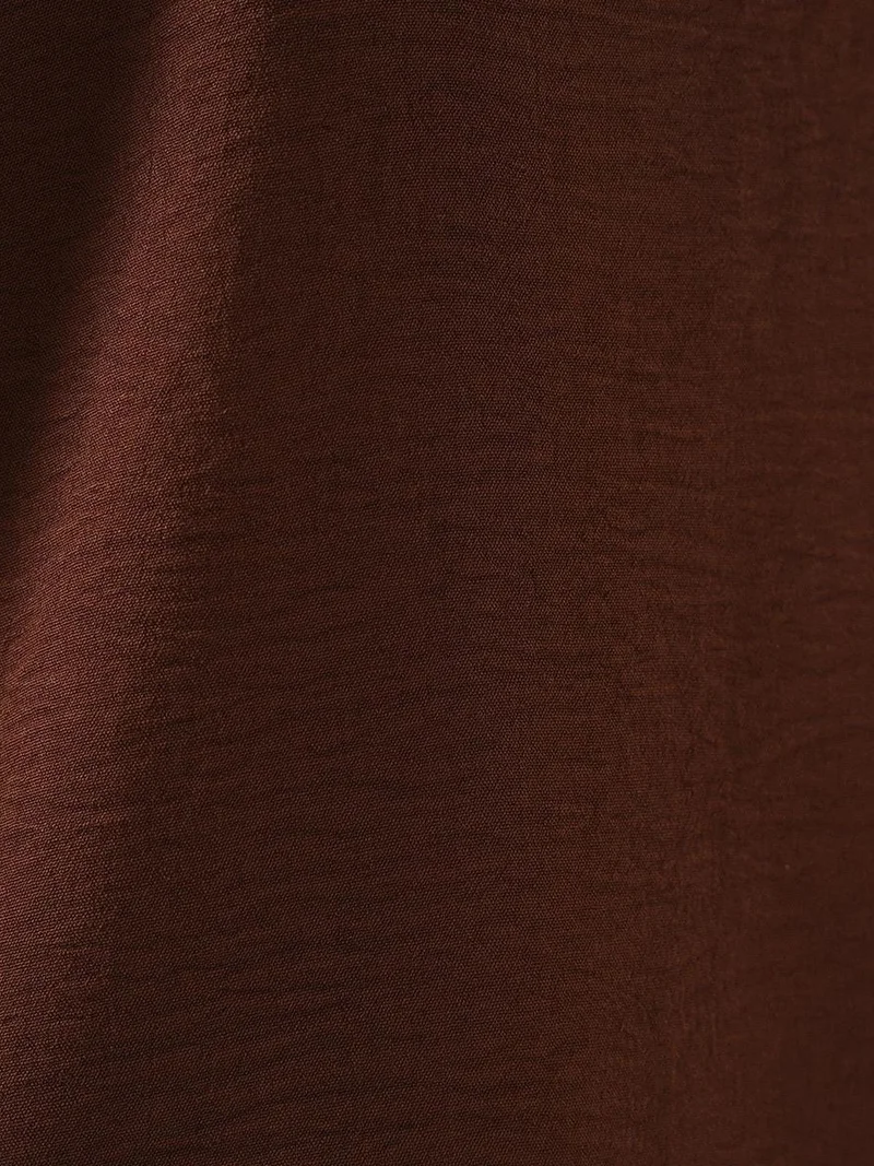 Big Dart Walnut Brown BDART V-Neck Pull-On Blouse for Women | Best Price UAE