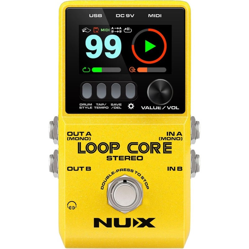 NUX Loop Core Stereo Loop Pedal Effects - Image 1