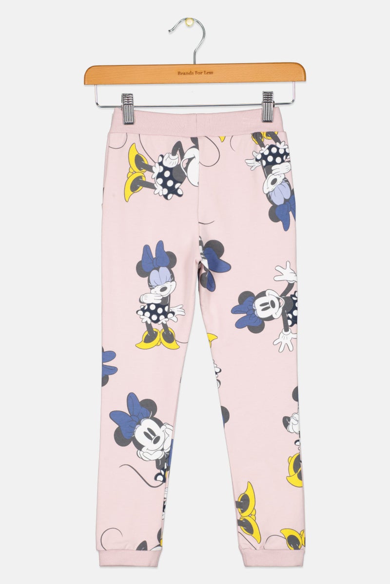 NAME IT Kids Girl Disney Pull On Jogger Pants, Multicolor - Image 3