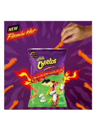 Crunchy Flaming Hot Lime Chips - view 2