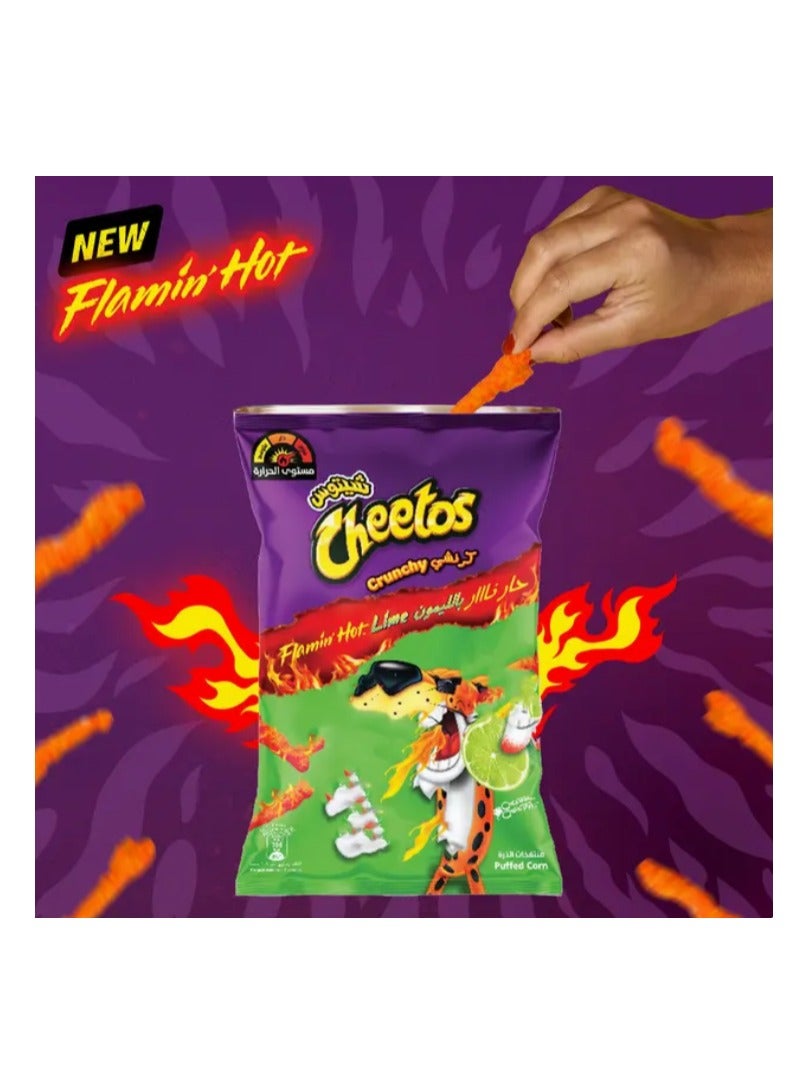 Cheetos Crunchy Flaming Hot Lime Chips - Image 2